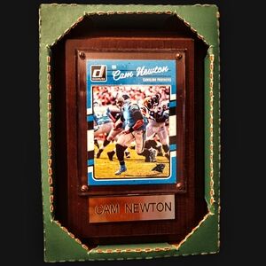 Cam Newton Collectible Football Card